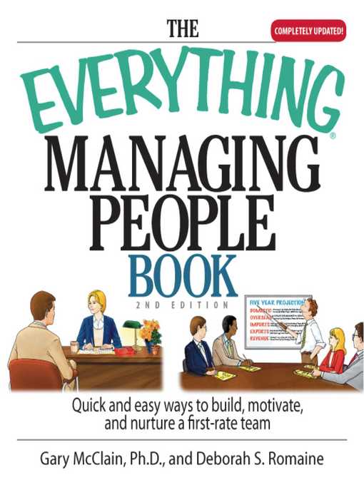 Title details for The Everything Managing People Book by Gary R McClain - Available